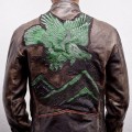 Leather Jacket back