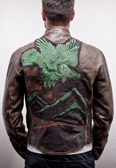 Leather Jacket back